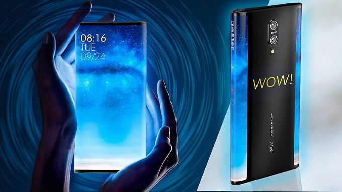 Poster mới được đăng tải cho thấy, Xiaomi Mi MIX 4 sẽ có thiết kế tương tự Mi MIX Alpha trước đó