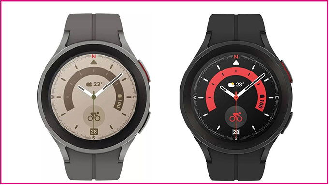 Galaxy Watch 5 Pro sẽ có kích thước lớn hơn Galaxy Watch 5