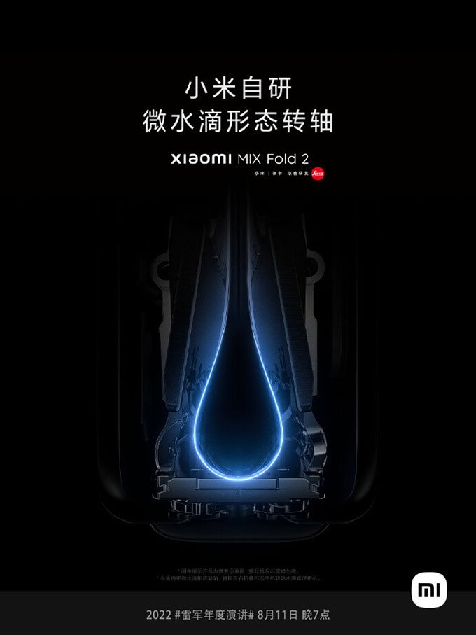 Xiaomi MIX Fold 2 ấn định ngày ra mắt của mình trong hôm nay thôi