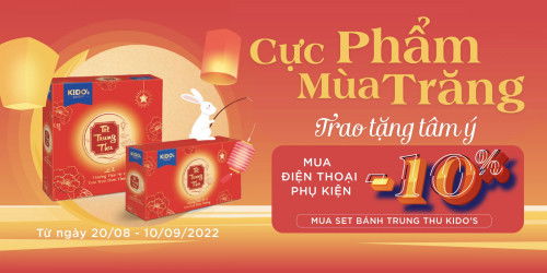 Cực phẩm mùa trăng - Trao tặng tâm ý cùng XTmobile với những set bánh độc đáo