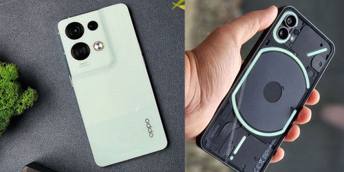 OPPO Reno8 5G vs Nothing Phone (1): Cuộc chiến của những kẻ tiên phong về thiết kế