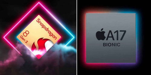 So sánh hiệu năng giữa chip Apple A17 Bionic và Snapdragon 8 Gen 3