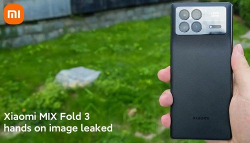 Xiaomi MIX Fold 3 lần đầu lộ ảnh thực tế với cụm camera 4 ống kính
