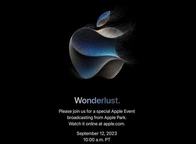 Sự kiện ra mắt iPhone 15, Apple Watch Series 9 với tên gọi “Wonderlust” sẽ được diễn ra vào ngày 12/9