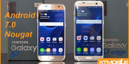 Android 7.0 Nougat sẽ mang giao diện Grace UX lên Galaxy S7 và Galaxy S7 Edge.