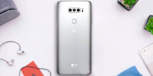 LG V40 ThinQ vừa lộ diện ảnh Render với camera tam và tai thỏ độc đáo