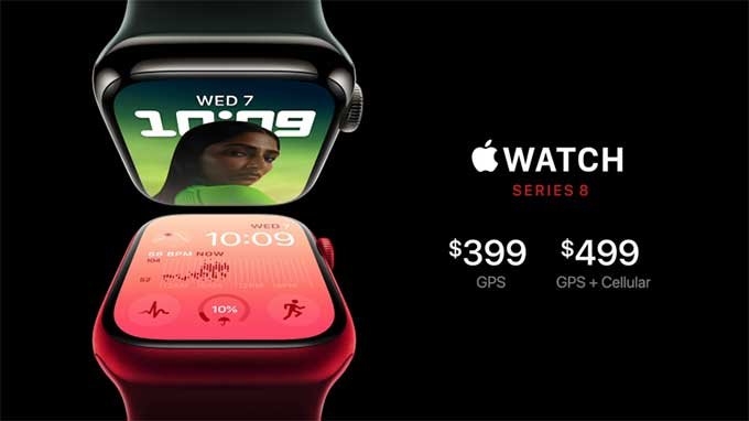 Tổng hợp sự kiện Far Out của Apple: apple watch series 8