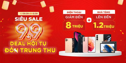 Sale 9-9: Mua Galaxy Z Fold 4, iPhone 13 Pro Max giảm đến 8 triệu đồng