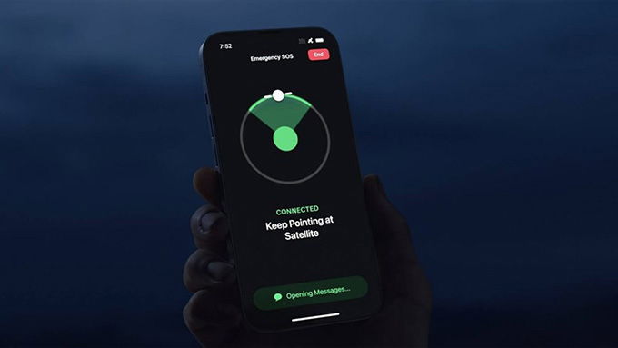 Tổng hợp những tính năng mới nhất trên iPhone 14 series: Emergency SOS