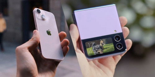 iPhone 14 vs Galaxy Z Flip 4: Kẻ tám lạng, người nửa cân