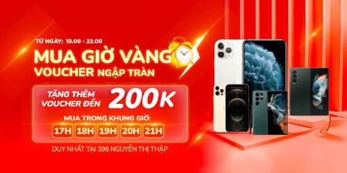 Tặng Voucher trị giá 200K khi mua sản phẩm tại XTmobile 396 Nguyễn Thị Thập