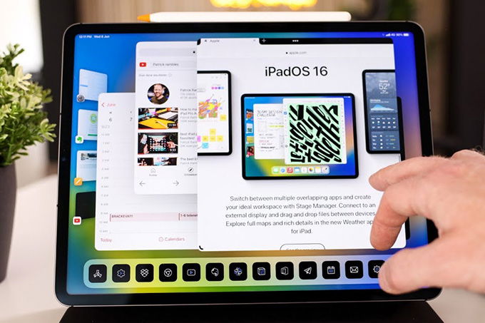 Stage Manager là tính năng quan trọng trong hệ điều hành iOS 16