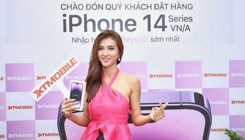 Diễn viên Kim Tuyến lựa chọn iPhone 14 Pro Max phiên bản màu tím siêu đẹp tại XTmobile