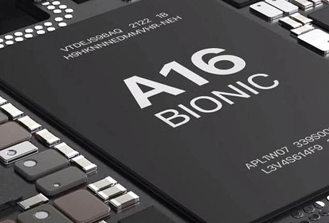 Chipset Apple A16 Bionic mạnh mẽ