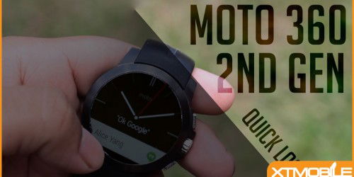 Moto 360 Gen 2 (42mm, đen) chính thức giảm giá cực mạnh