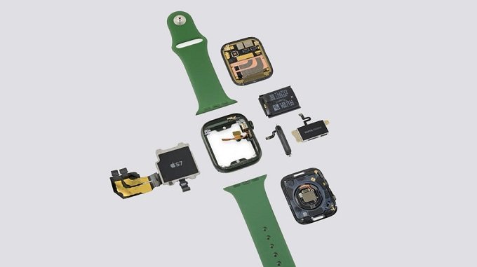 iFixit nhận định thiết lập bên trong Apple Watch Series 7‌ không có quá nhiều thay đổi 