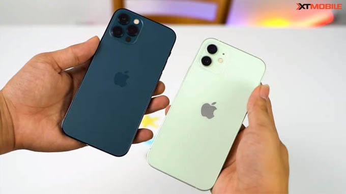 iPhone 12 và iPhone 12 Pro có ngoại hình tương tự nhau