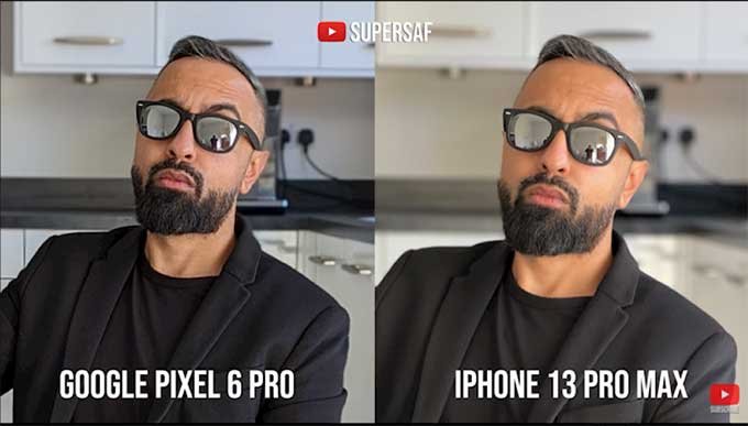 so sánh ảnh chân dung của iPhone 13 Pro Max và Pixel 6 Pro