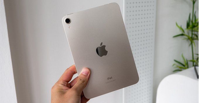 iPad mini 6 64GB 5G sở hữu ngoại hình rất bắt mắt