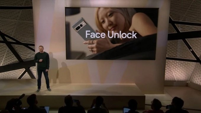 Google Pixel 7 đã có thể Mở khoá khuôn mặt mà cần đến linh kiện phần cứng