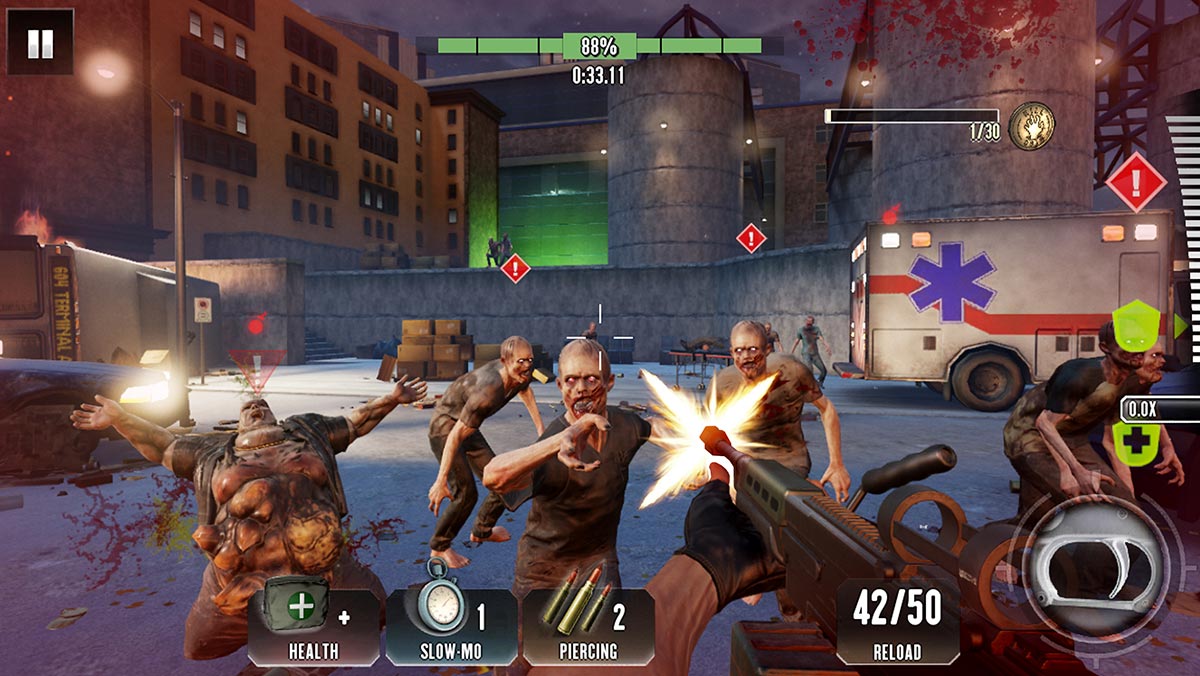 Top game mobile zombie siêu hấp dẫn không thể bỏ lỡ: Kill shot virus game