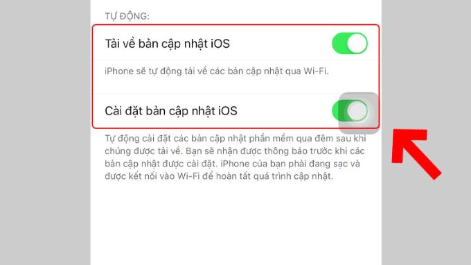 Cập nhật iPhone lên phiên bản iOS mới nhất