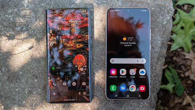 Galaxy S22 Ultra và Pixel 7 Pro đều có cấu hình mạnh mẽ