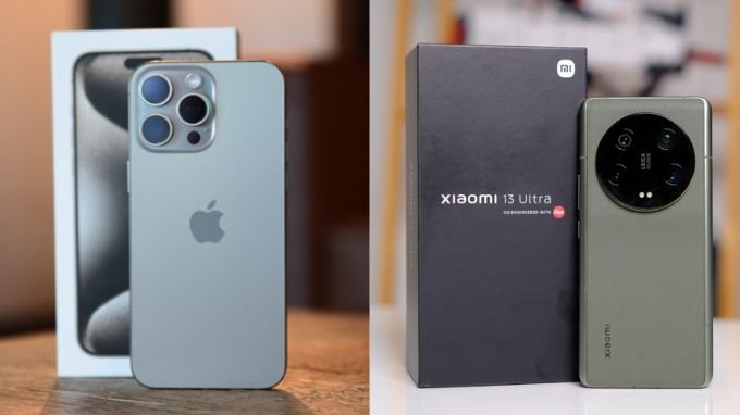 So sánh thiết kế iPhone 15 Pro Max và Xiaomi 13 Ultra
