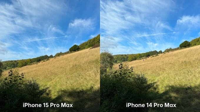 So sánh ảnh chụp đủ sáng giữa iPhone 15 Pro Max và iPhone 14 Pro Max