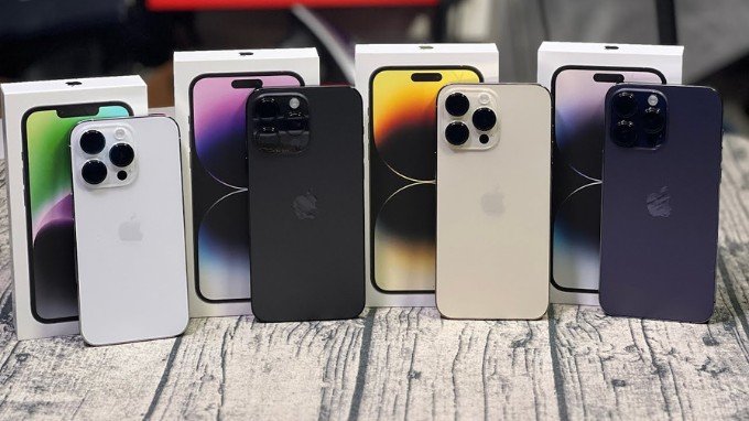 Bốn tùy chọn màu iPhone 14 Pro