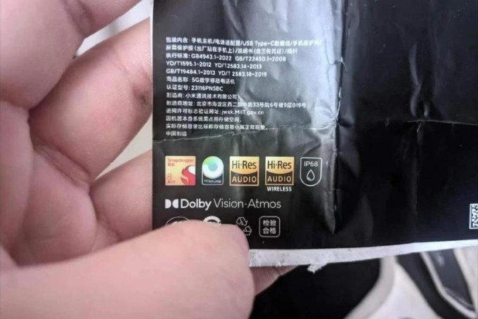 Tài liệu quảng cáo của Xiaomi 14