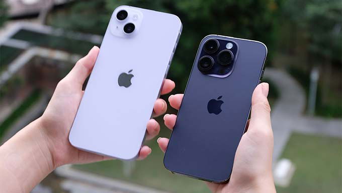 Kích thước, trọng lượng iPhone 15 Plus và 14 Pro: Không có sự chênh lệch đáng kể