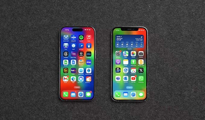 So sánh bộ nhớ iPhone 15 Pro và iPhone 12 Pro