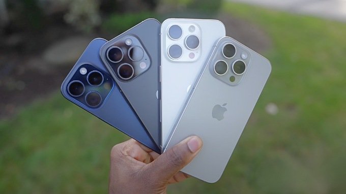 iPhone 15 Pro sở hữu bộ sưu tập màu Titan sang trọng và đẳng cấp hơn
