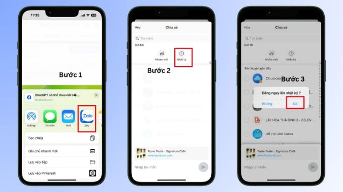 Hướng dẫn cách đăng bài đồng thời trên Facebook và Zalo