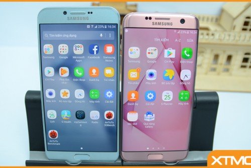 So sánh Samsung Galaxy A8 (2016) và Galaxy S7 Edge: Cuộc chiến sinh tồn của những người kế nhiệm