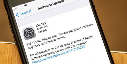 Đã có iOS 11.1 bản cập nhật sửa lỗi toàn diện từ Apple