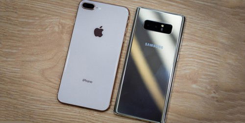 So sánh Note 8 và iPhone 8 Plus: Khi khủng long tranh đấu