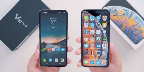 LG V40 ThinQ mới ra mắt liệu có đánh bại được iPhone Xs Max đình đám?