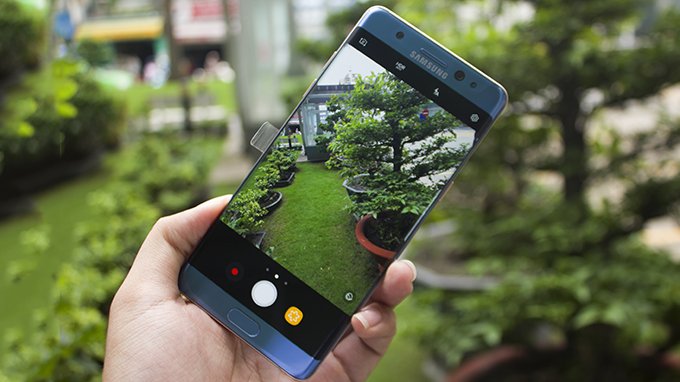 Nhờ phần mềm tốt, Galaxy Note FE xách tay cũ vẫn cho bạn những trải nghiệm thú vị cùng camera