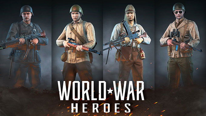 Game mobile FPS World War Heroes WW2