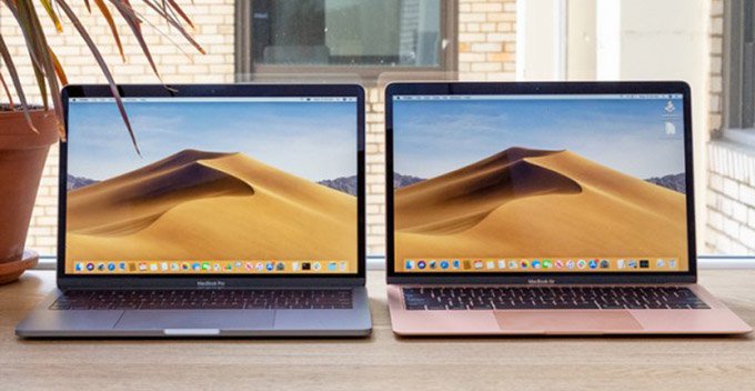 MacBook Air M1 và MacBook Pro M1 2020 tương đương nhau