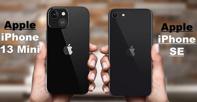 Thiết kế iPhone 13 mini thời thượng hơn iPhone SE