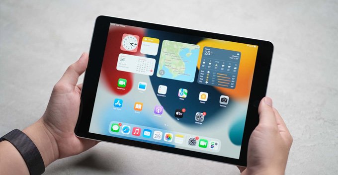 Màn hình iPad Gen 9 có thêm công nghệ True Tone