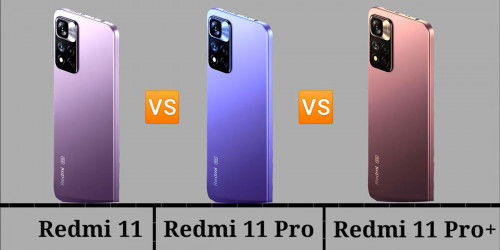 So sánh Xiaomi Redmi Note 11, Redmi Note 11 Pro và Redmi Note 11 Pro+