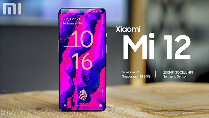 Xiaomi Mi 12 sắp ra mắt