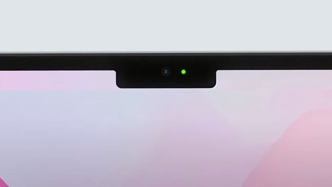 MacBook Air M2 có notch tai thỏ nhưng không có Face ID