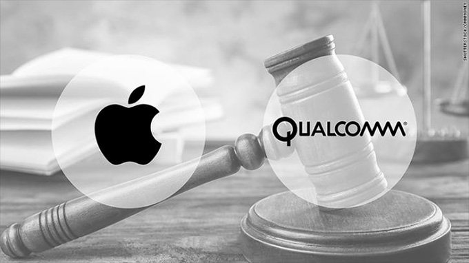 Apple và Qualcomm từng kiện cáo nhau về dai dẳng trong 2 năm