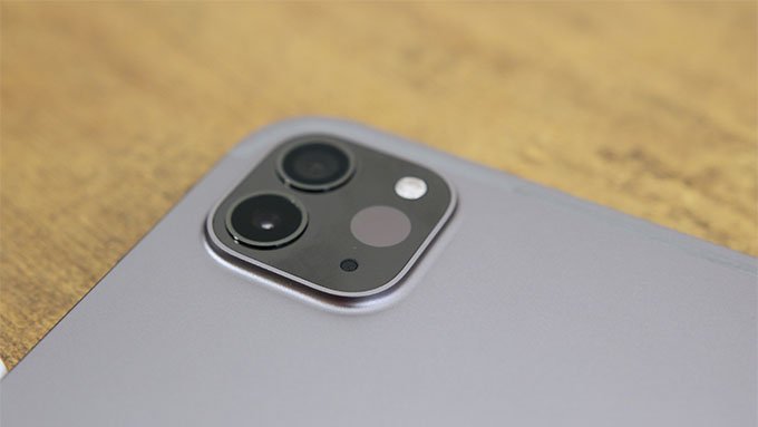 iPad Pro M2 2022 sở hữu hệ thống 2 camera sau