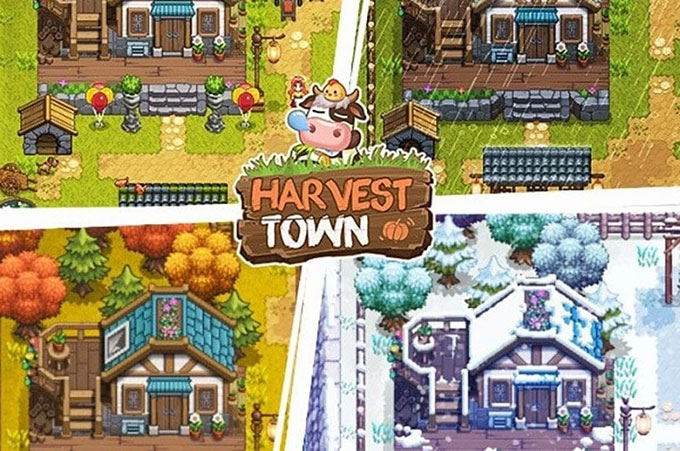 Những tựa game đồ họa pixel cực hay dành cho ngày cuối tuần: Harvest Town